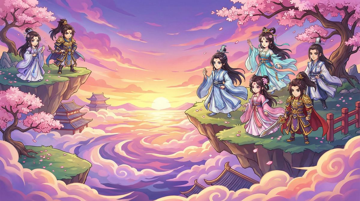 国产自拍视频：国风动漫《云海仙踪》