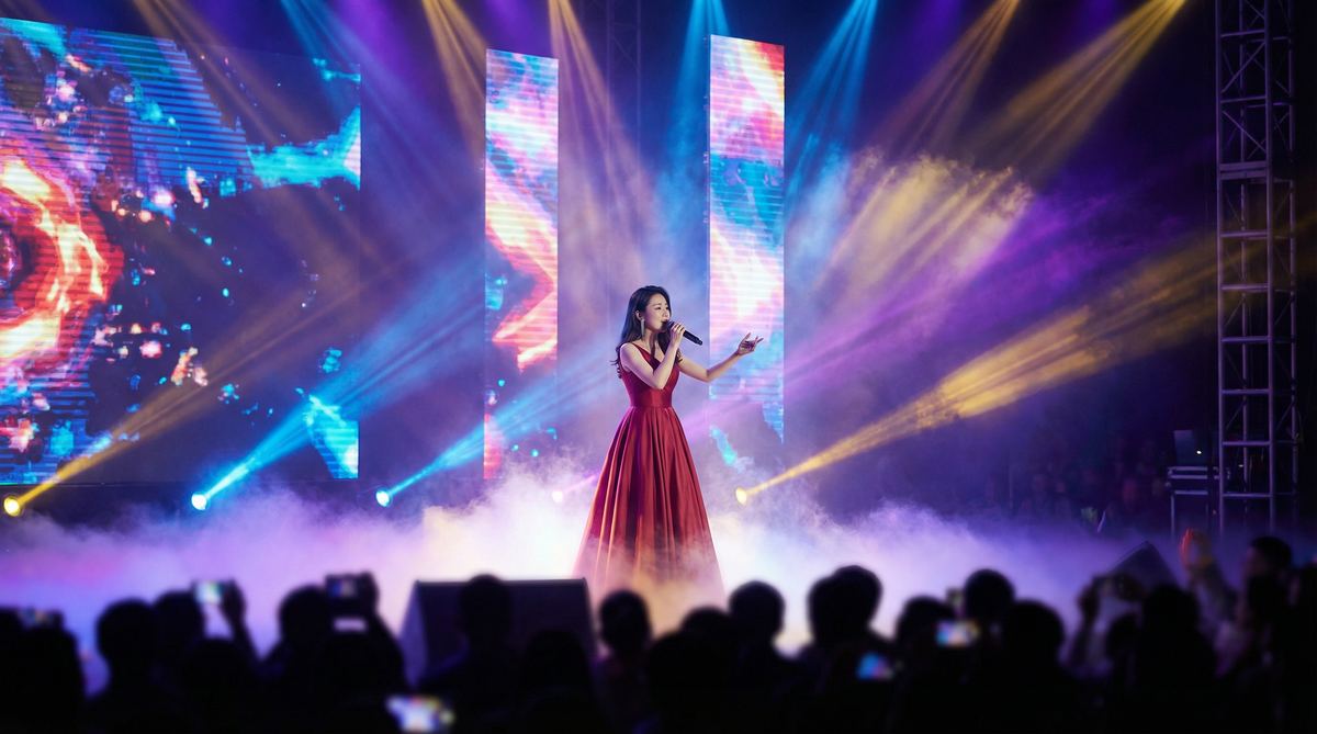 国产自拍视频：星光演唱会现场直击